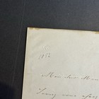 1852 Rare Als Adolphe Gutmann Signed Letter Chopin Pupil Classical Music History