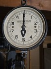 Vintage Detecto 26 S Hanging Mercantile Scale With Galvanized Pan basket