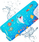 Baby Bath Mat For Tub Non Slip Kids  40 X 16 Inch Extra Long Bathtub