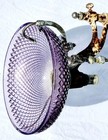 Antique Dental Surgical Basin Cuspidor Beautiful Purple Ametheyst Spitoon Pelton
