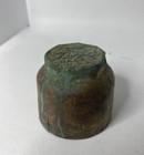 Antique Vintage Rare Ford Brass Model T Grease Cap Hub Cap Usa Threaded Metal 