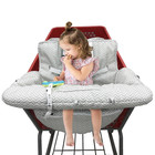 Shopping Cart Cover For Baby 2-in-1 Grocery Cart Seat Cover Baby Highchair -grey