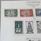 1921-1945 Luxembourg M u Stamps Lot On Album Pages Semi-postal  Souvenir   More
