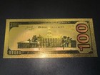 24k Gold 100 Dollar Foil Plated Kobe Bryant Mvp Banknote Basketball Collectible 
