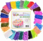 12750pc Loom Rubber Bands Kit With 500 Clips   6 Hooks - Creative Crafting Gift