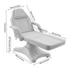 360   Rotating Hydraulic Facial Bed Salon Adjustable Tattoo Chair Massage Table