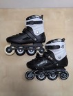 5th Element St-80 Urban Inline Skates Men s Size 8 Black White Abec-7