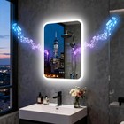 60-160cm Led Bathroom Mirror Anti-fog Bluetooth Speaker Backlight Vanity Mirror