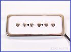 Custom Open Top Chrome   White P-90 Pickup  b  Includes Hardware Ezpz Parts