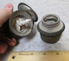 Vintage Auto Lite Carbide Miners Lamp  Universal Lamp Co  Untested Decor Item