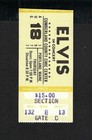 2 Elvis Concert Tix - Cumberland Civic Center  Portland Me - Aug 18  1977