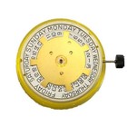 Dual Calendar Mechanical Automatic Self-winding Watch Movement For Eta 2834-2