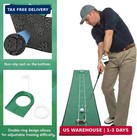 Professional Non-slip Golf Putting Green Mat For Indoor   Outdoor Practice