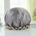 Waterproof Shower Luxury Unisex Reusable Elasticated  Protector Cap   Bath Hat