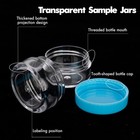 3 Gram Sample Containers With Lids  25 Count Tiny Jars  Empty Lip Balm  Mini    