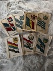 Lot  14  Antique 1900s Cigarettes Tobacco Silks Flags Of Countries