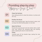 Set Of 6 -  exit   Sign Symbol Vinyl Decals Stickers