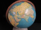 Vintage Rand Mcnally Indexed Terrestrial Globe 12  Excellent
