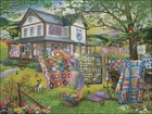 Grandma s Quilts - Diy Chart Counted Cross Stitch Patterns Needlework Dmc Color