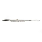 New Nickel-plated Body   Keys School Student Band 16 Hole C Flute Silver W  Case