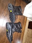 Matterhorn Black Tactical Boots 11 5 Leather Laced Used Work Construction Combat