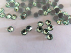 72 Swarovski Hot Fix Flatbacks 20ss Chrysolite   2028