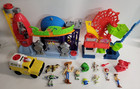15 Pc Toy Story 4 Imaginext Carnival   Pizza Planet Playset Projectile Figure