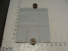Vintage Paper From Dr  Parsons Estate  1851 Milford Letter