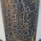 World Percussion Usa Didgeridoo Wood Brown Varnished Durable Crackle Finish