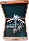 Tamaya Sextant 9  Solid Aluminum Marine Working Black Vintage Navigation Gift
