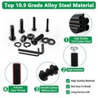 860pcs Metric Screw Assortment Hex Button Head  860hex Head 