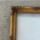 Gold Ornate Victorian Style Gesso Carved Wood Fits 8x10 Photo Picture Frame