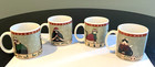 Sakura Stoneware Mugs Holiday Cats Collection W box Set Of 4 Oneida Fiddlestix