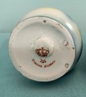 Antique Hatpin Holder Vienna Austria Swans Scene Blues Gold Hand Painted