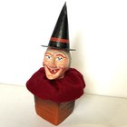 Ino Schaller German Halloween Witch Candy Container