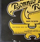 Bonnie Raitt Tom Waits Arlington 1975 Concert Poster 17x24 Rare