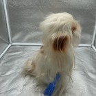 Vintage R  Dakin And Co Fluffy Dog Plush Stuffed Animal  made In Japan W  Brush