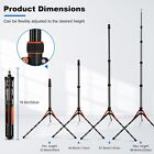 Soopho Portable Photography Light Stand Adjustable 7ft Aluminum Light Tripod 