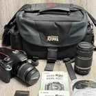 Canon Eos Rebel Xsi 450d Dslr W 18-55mm  55-250mm Lenses oem Bag battery charger