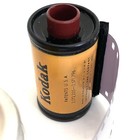 Vintage Kodak Micro-file 35mm Film M 135 - Rare W  Metal Canister