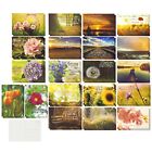 40 Pack Blank 4x6 Bible Verse Postcards  Inspirational Quotes From Scripture