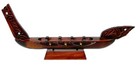 Maori Tekoteko Canoe Carved Wood New Zealand Folk Art Waka Taua Boat