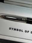 Omas Senna Ballpoint Black And Chrome Brand New In Box   