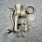 Vintage Griswold Meat Grinder No 1111 Cast Iron Part 453 Manual Food Chopper Usa