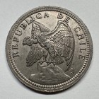 1933 Chile 1 Peso - Coin  d-036