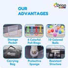 New Baby Playpen 50x50 Large Play Yard Mesh Sides Indoor Outdoor Storage Bag