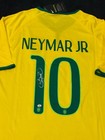 Neymar Jr  Signed Brazil Pro Style Soccer Jersey With Coa