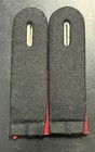 German Special Forces  waffen  Untersturmfuhrer Artillery Shoulder Boards  Mint 