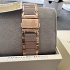 Michael Kors Women s Rose Gold-tone Chronograph Analog Wristwatch Mk5896