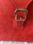 Vintage Samsonite Royal Traveller Sidekick Luggage Soft Vinyl Red Large